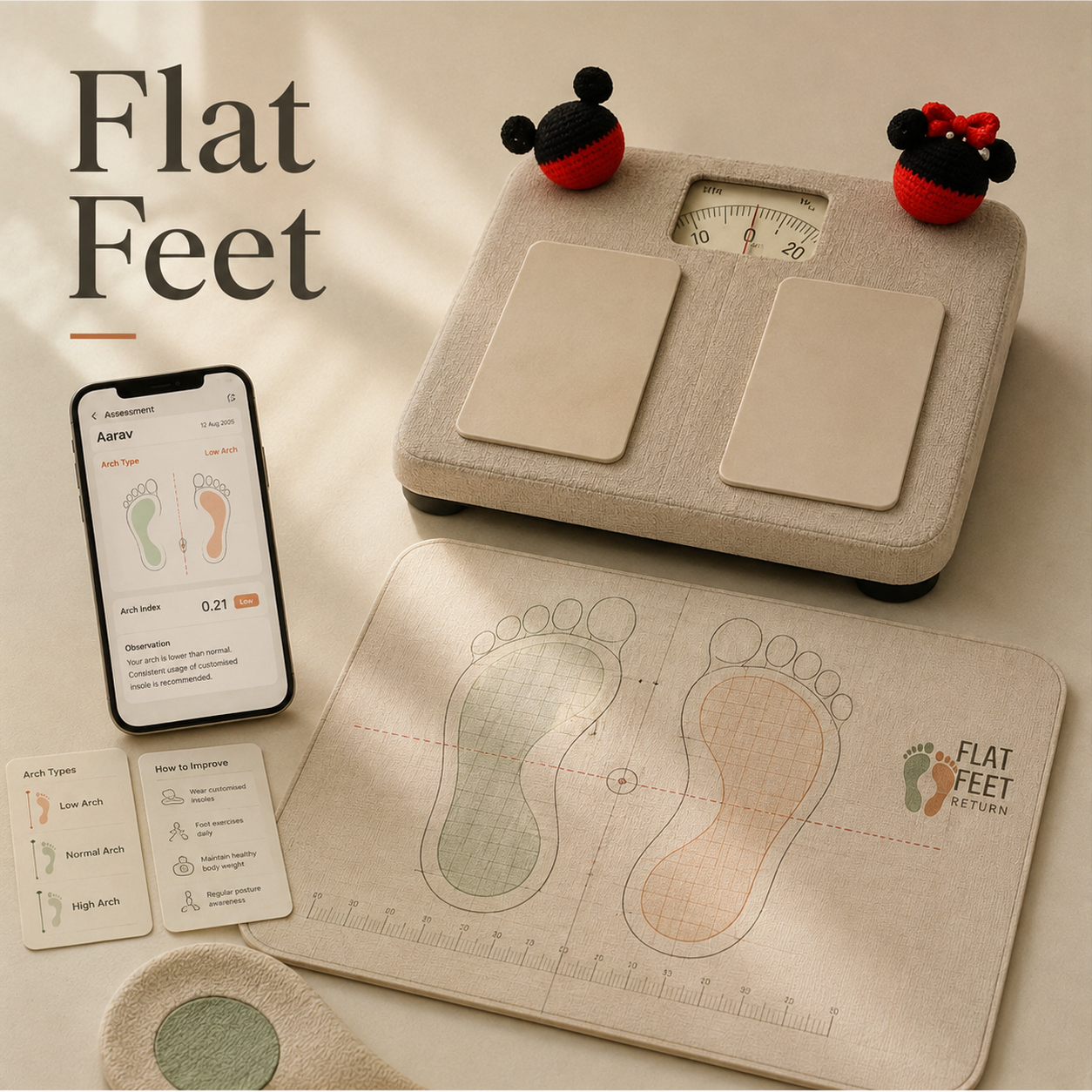 Flat Feet in Kids — pediatric screening system case study